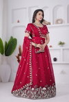 Mayka Silk With Havy Embroidery Work Lehenga With Choli Dupatta Bulk Orders In India